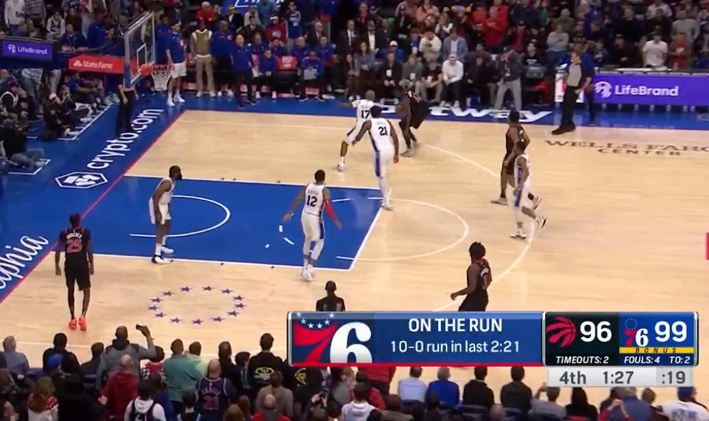 连续吹3个进攻犯规,垫脚三分投篮怎么判罚