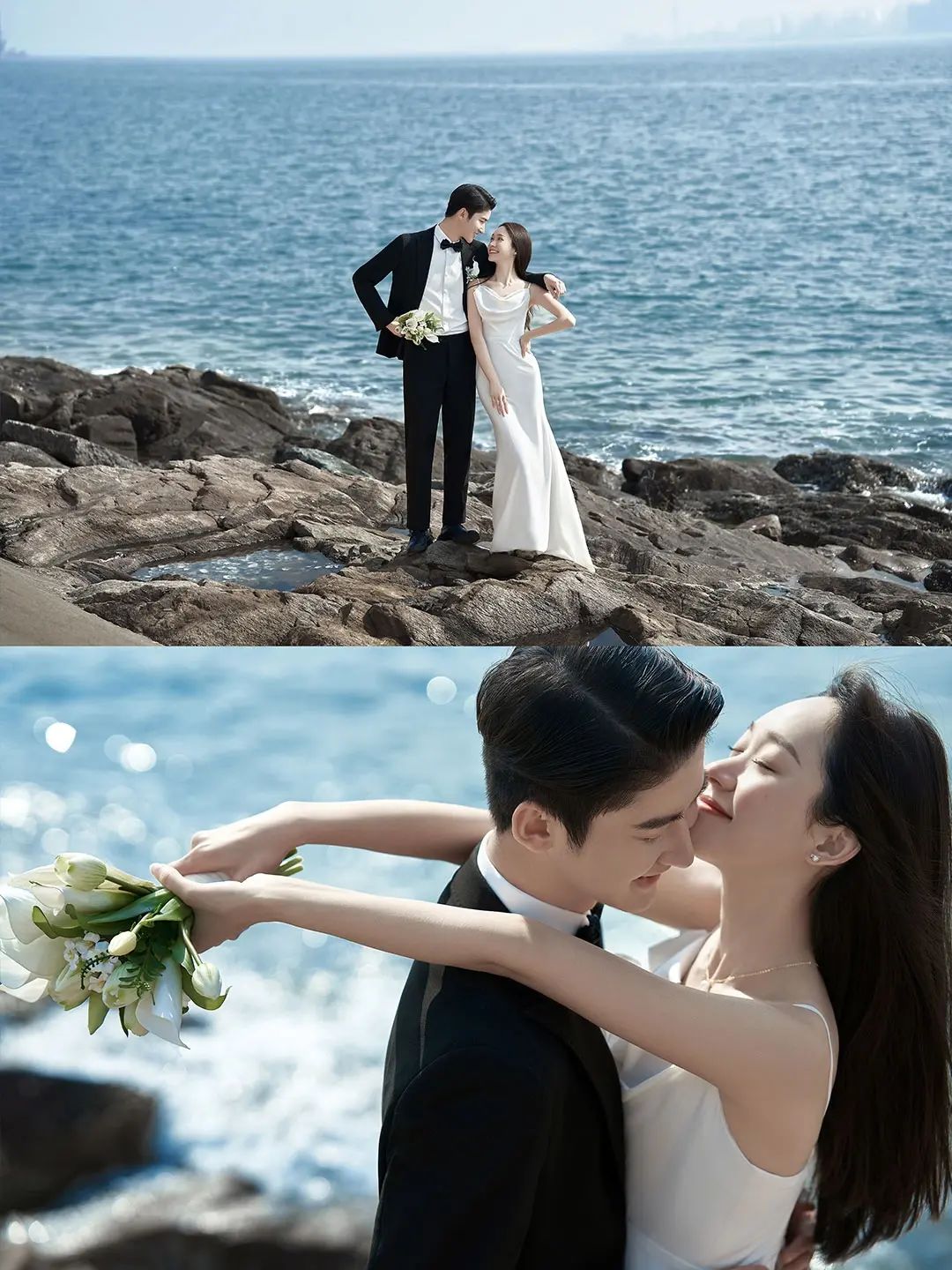 海岛婚纱摄影,海岛拍婚纱照