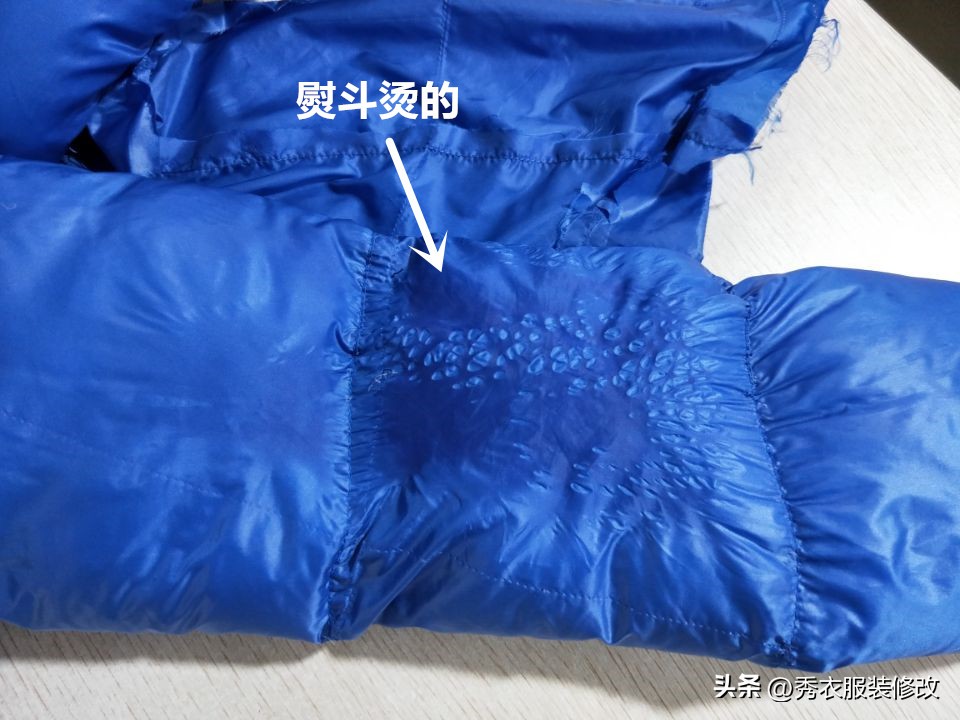 黑色羽绒服破洞用什么颜色来修补,羽绒服上破洞缝好怎么一拉秒藏线