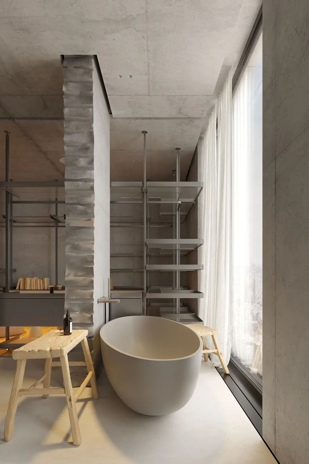 大平层设计，极简的新境界