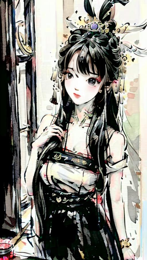 ai漫画生成汉服视频教程,一键生成ai汉服少女