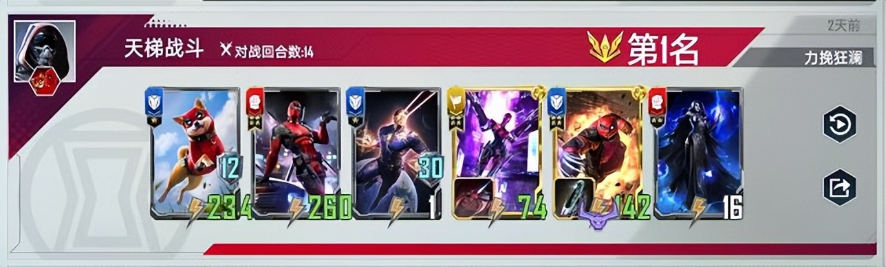 死侍2099卡组,漫威对决死侍阵容搭配