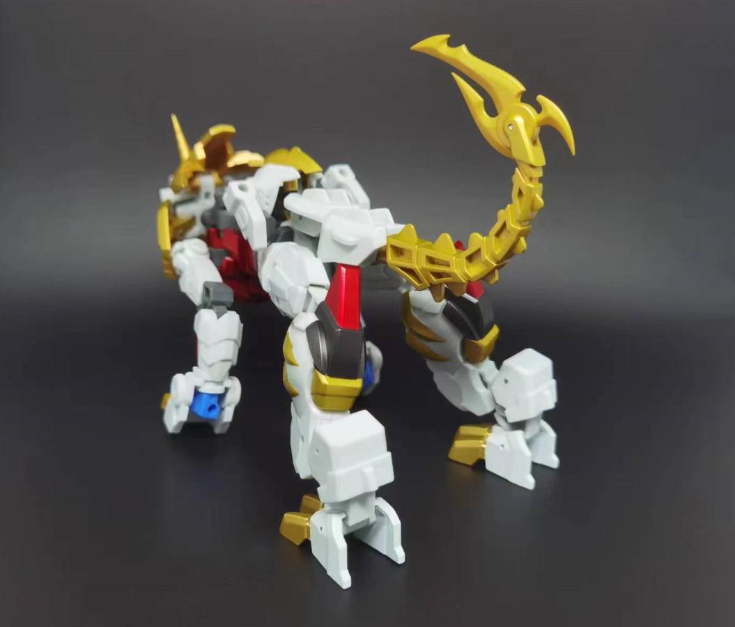 盘古模型白狮,盘古模型白狮擎天柱