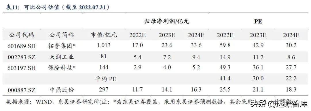 中鼎股份潜力,中鼎股份底盘