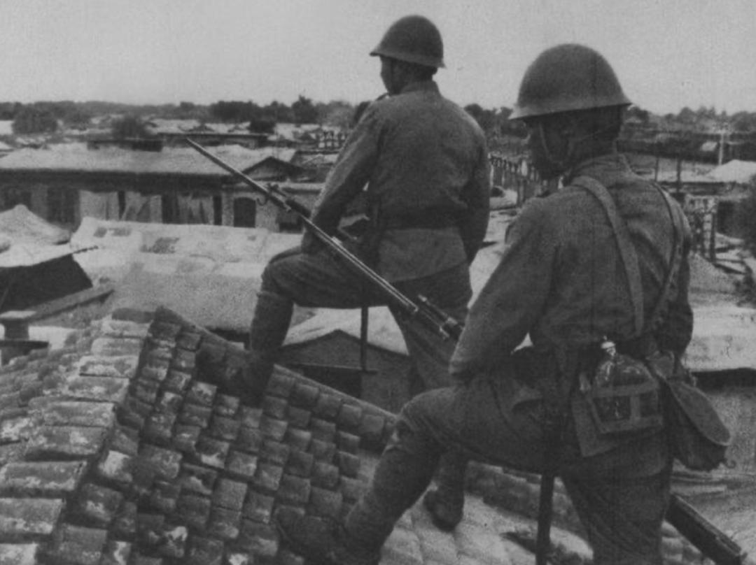 七七事变的抗战老照片,老照片日军镜头下的七七事变