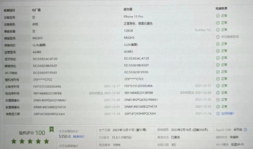 5700买个苹果13pro,5700买iphone13pro二手贵吗