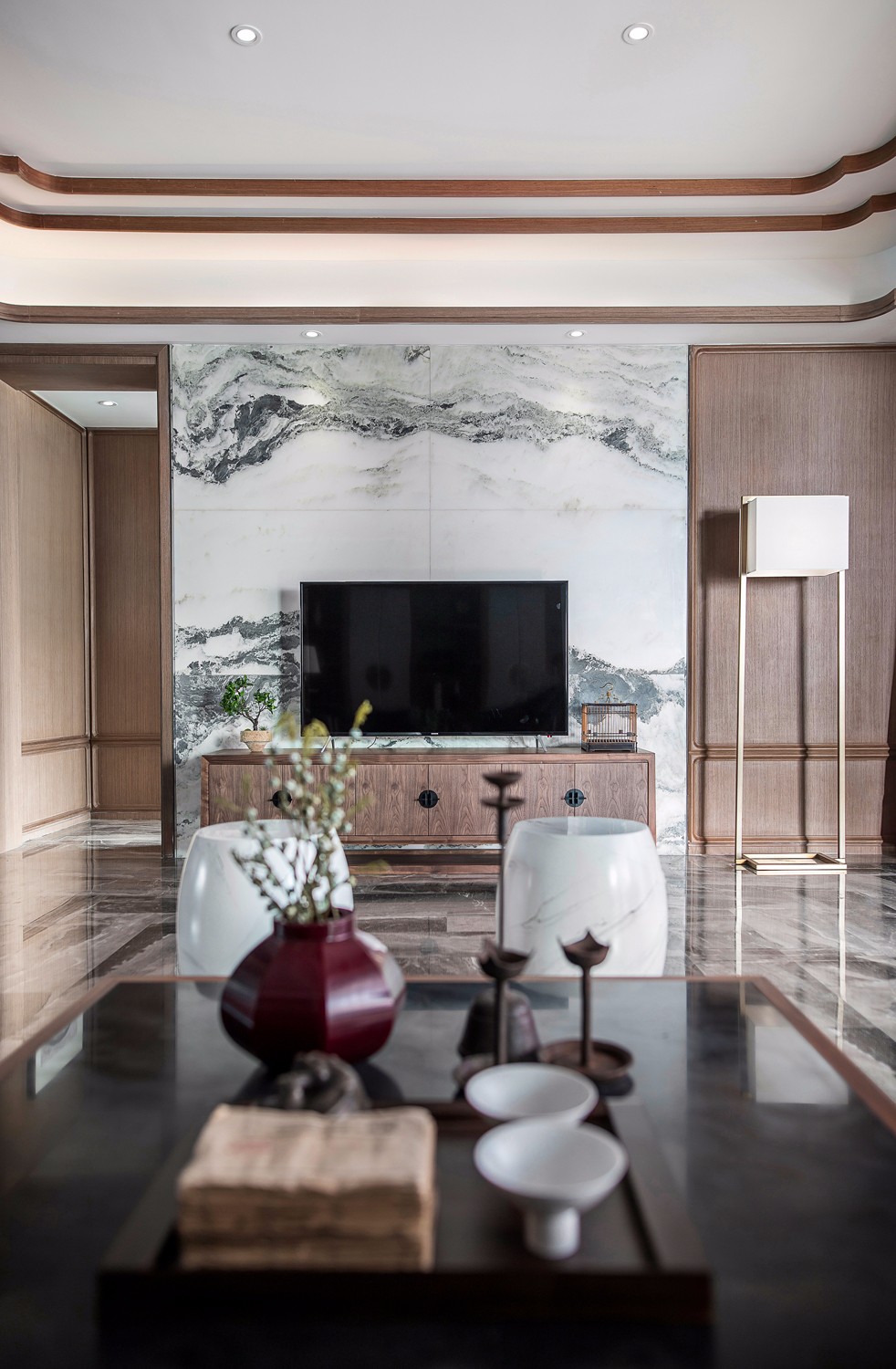 100款卧室背景墙装修效果图,最耐看的轻奢背景墙