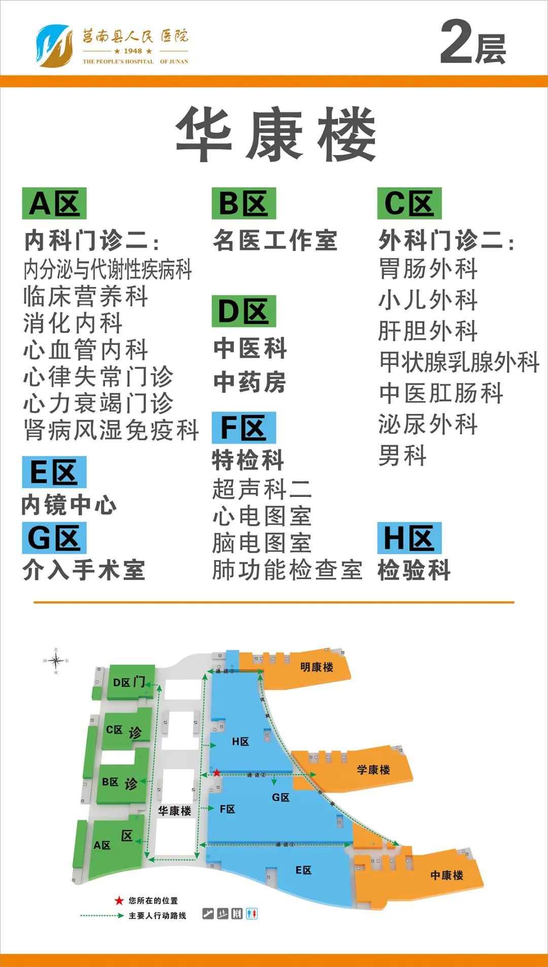 莒南县人民医院北城院区平面图,莒南县人民医院新院区