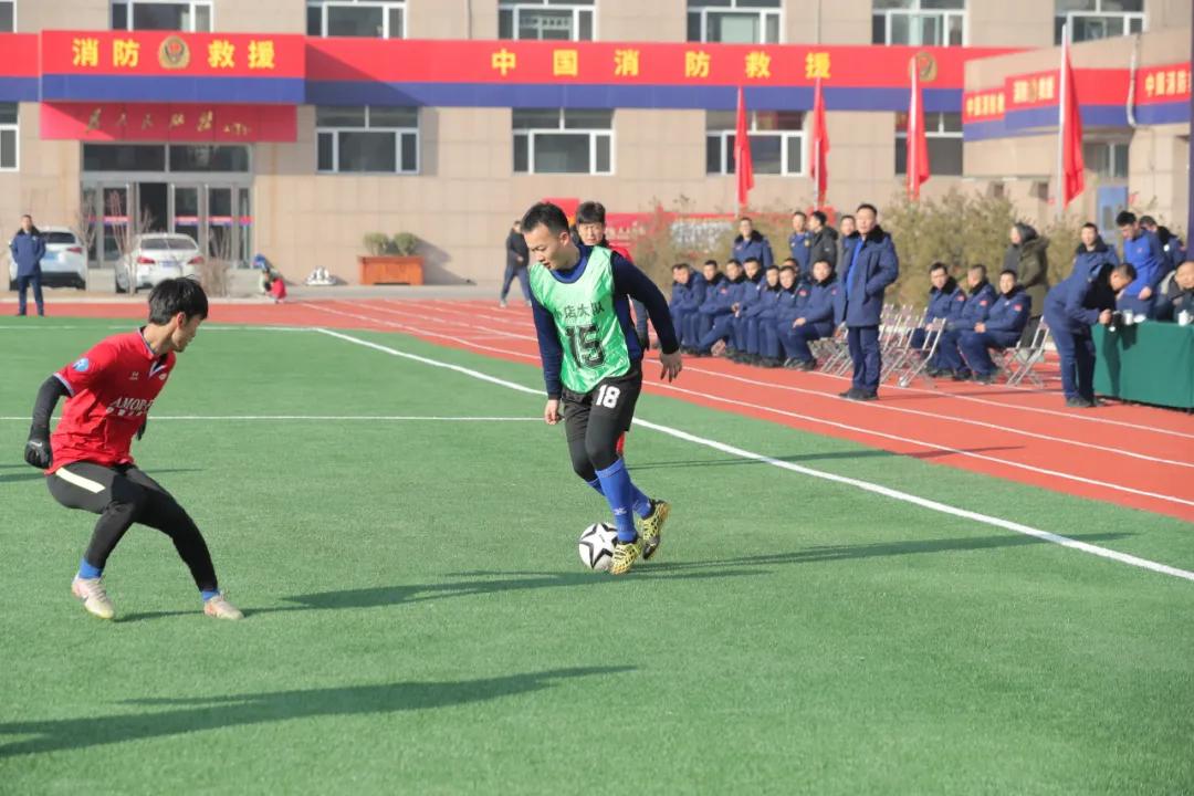 火场逞神威球场展风采——小店大队成功举办2022年“迎新杯”足球赛