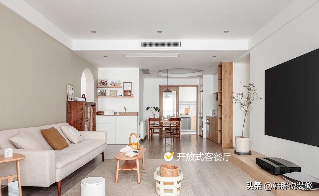 看完她家的新房，才知道什么叫优雅，删繁就简，全屋没有一丝俗气