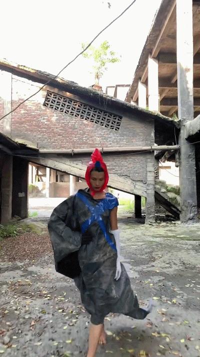 野模陆仙人穿搭,野模逆袭陆仙人