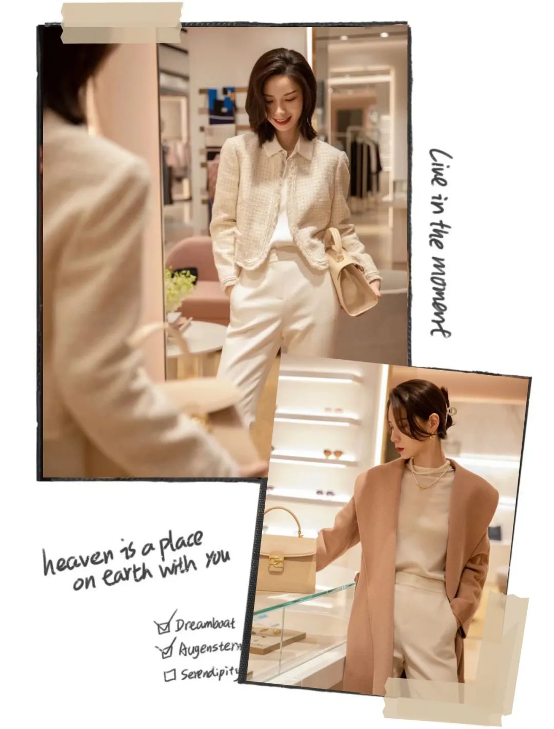 显瘦垂感阔腿慵懒风裤,阔腿裤垂坠感显腿细牛仔裤