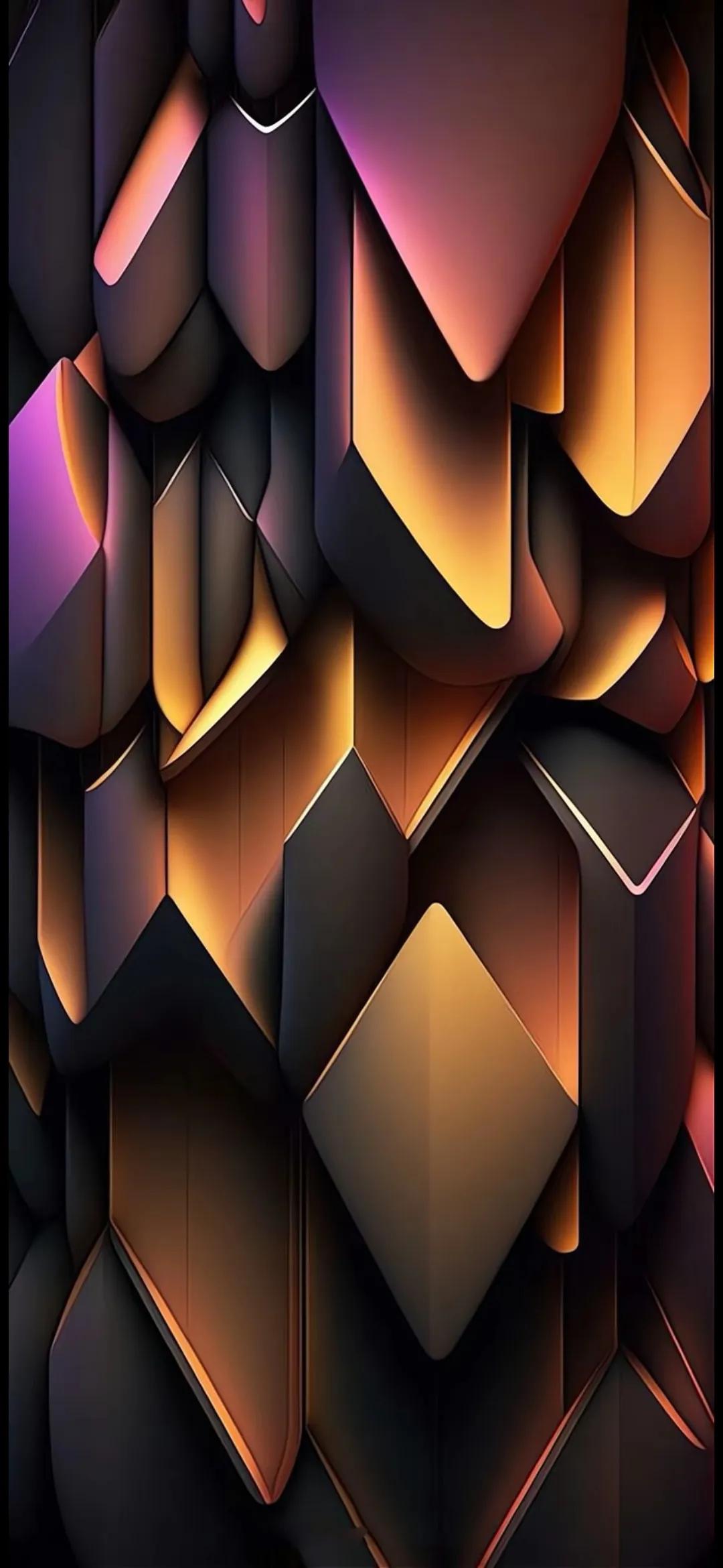 小米几何超级壁纸,高清3d壁纸动态立体