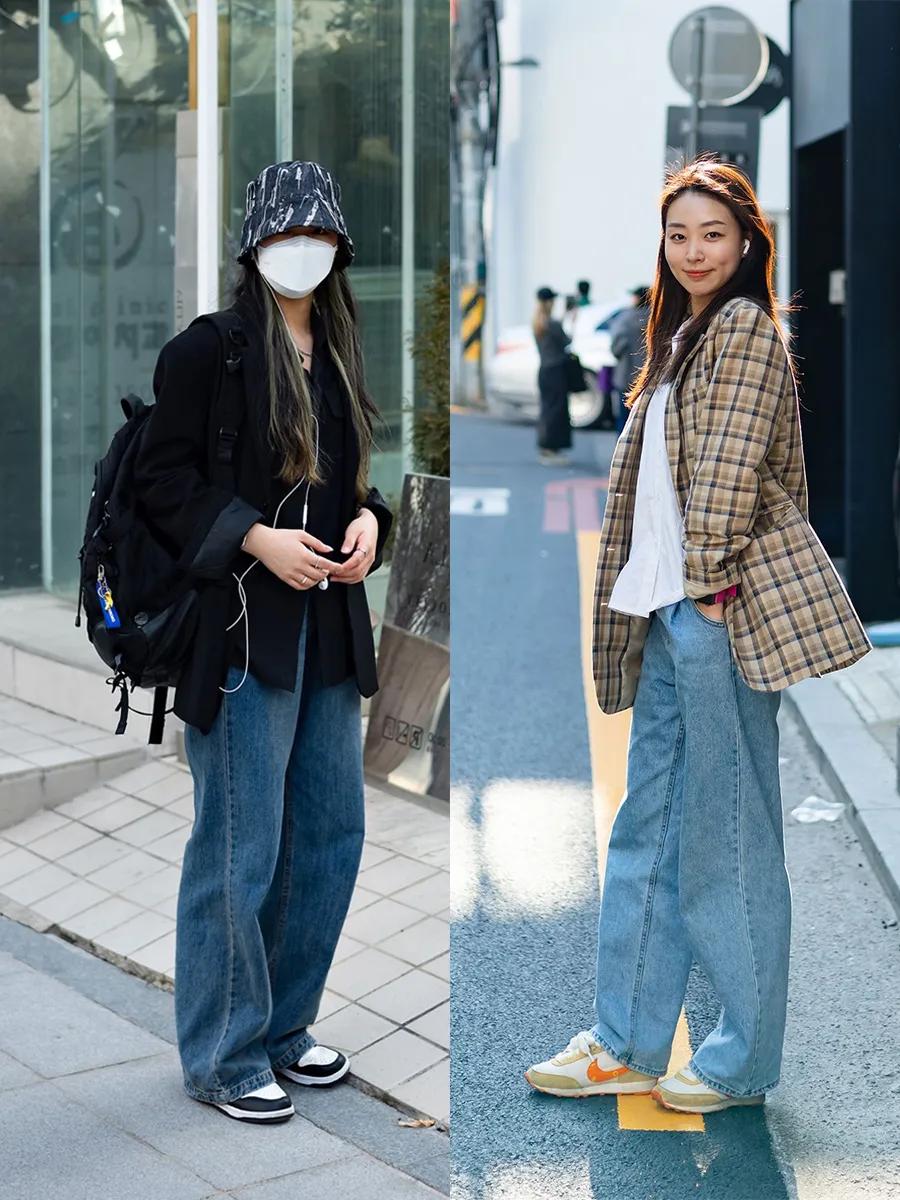 韩系ins高级感西装外套穿搭,跟着韩国博主学穿搭技巧