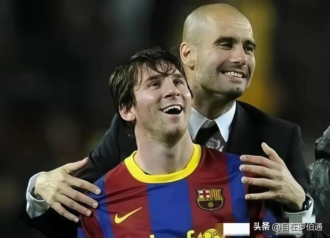 三英战梅西最佳球会,曼城对巴萨梅西