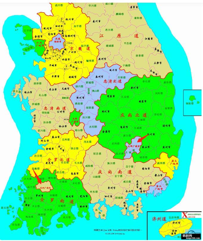 韩国四强之战,韩国第四大城市大邱