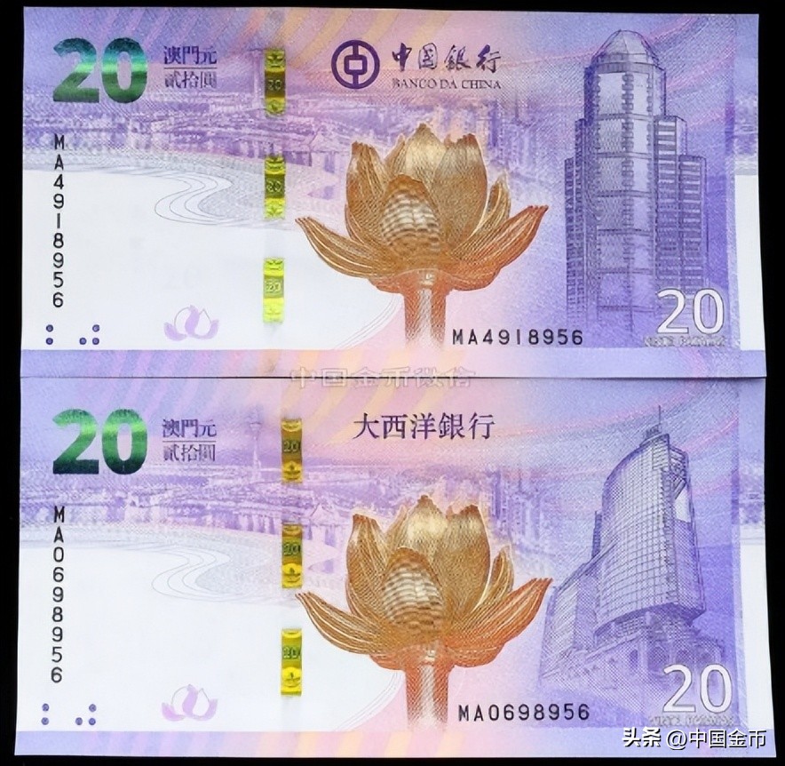 庆祝澳门回归20周年纪念币图片,澳门回归20周年纪念钞发行公告