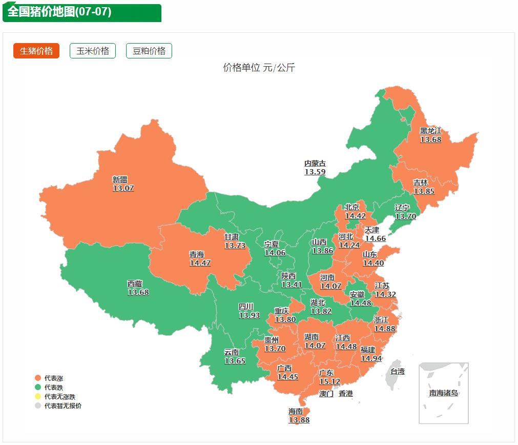 猪价行情预测6月份猪价反弹上涨,猪价涨不停5月份猪价走势如何