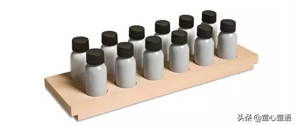 蒙氏教具手工区,蒙氏圆教具