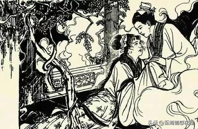 民间故事：深夜董生醉酒回家，摸黑上床，欲摸被窝却摸到一个女子