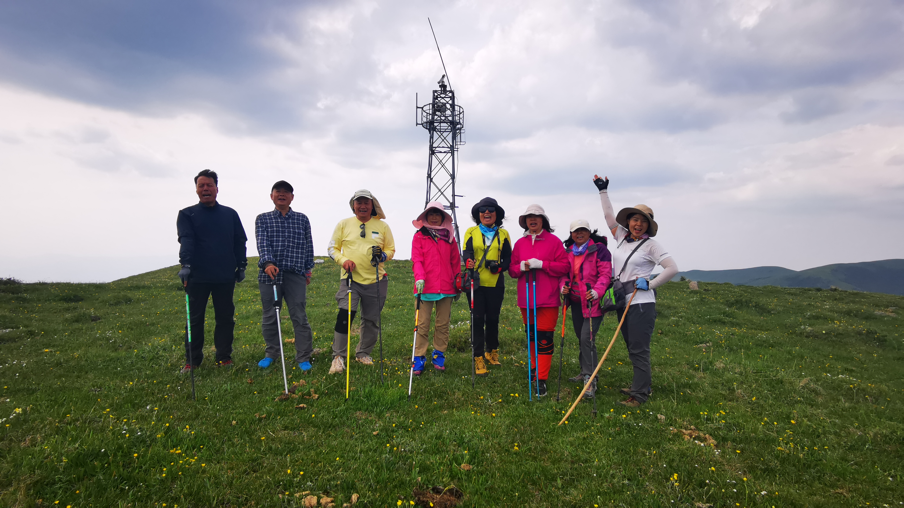 端午节五台山三日大五朝台第二天（西台-中台-插旗台-澡浴池）