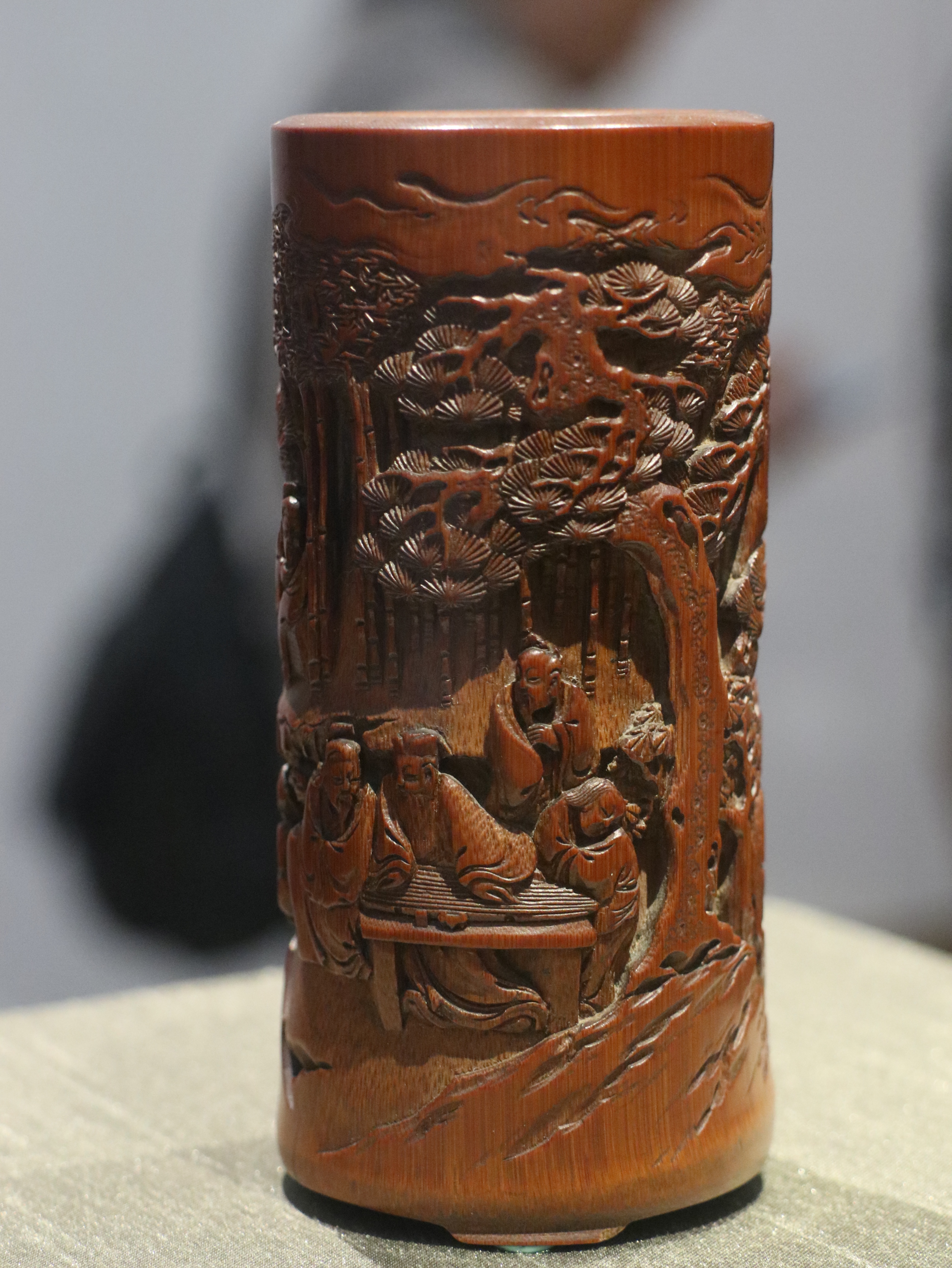 云观展新印象莫奈,苏州博物馆元代的铁雕