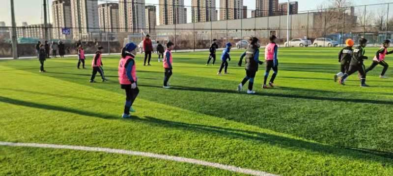 天健足球青训基地,足球青训基地揭牌成立