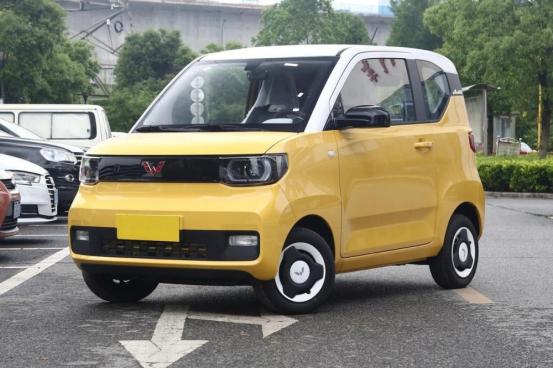 时尚的代步车宏光miniev马卡龙,宏光miniev马卡龙神秘车