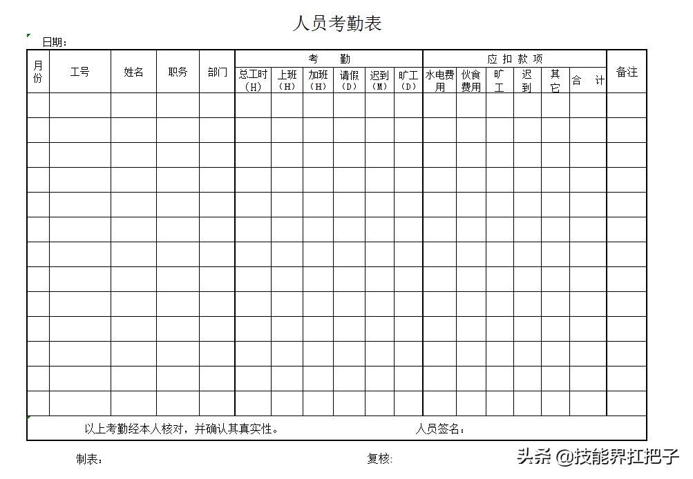 浙江26岁女行政，用人事管理系统做考勤表，半小时轻松搞定