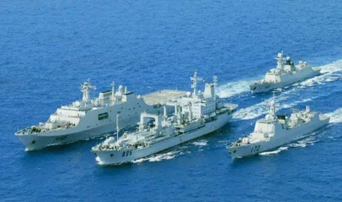 里根号航母进南海执行什么任务,里根号航母编队进入南海