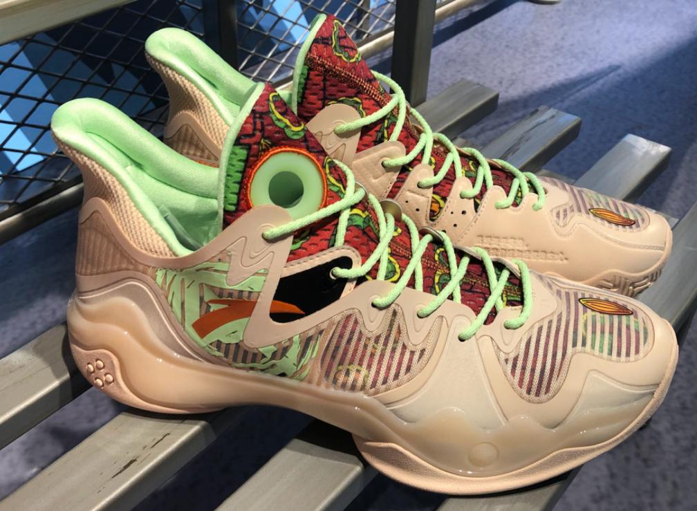 安踏狂潮四新年配色,安踏狂潮四配色上脚