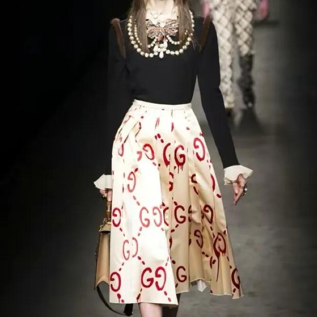 亮相gucci大秀惊艳米兰时装周,gucci展示2019早秋系列