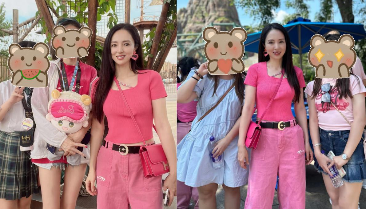 董璇一家三口穿亲子装合体！高云翔剃光头遭冷落，全程卖力推女儿