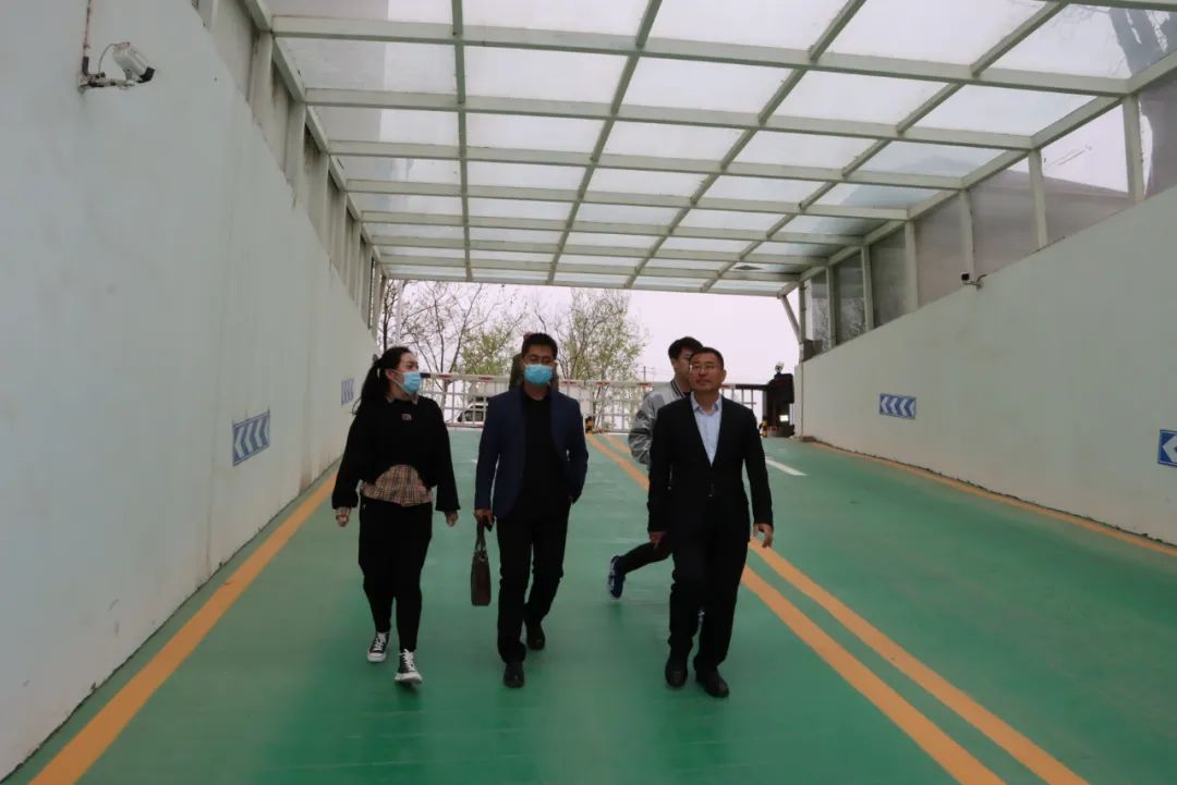 运城市盐保中心调研郭里村,盐湖水系