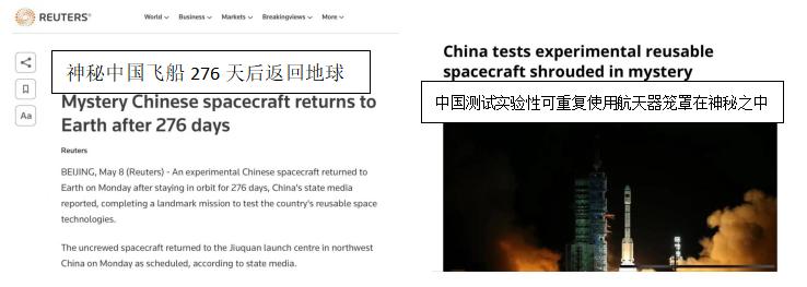 中国最近的太空发射计划,我国可重复使用航天飞机着陆