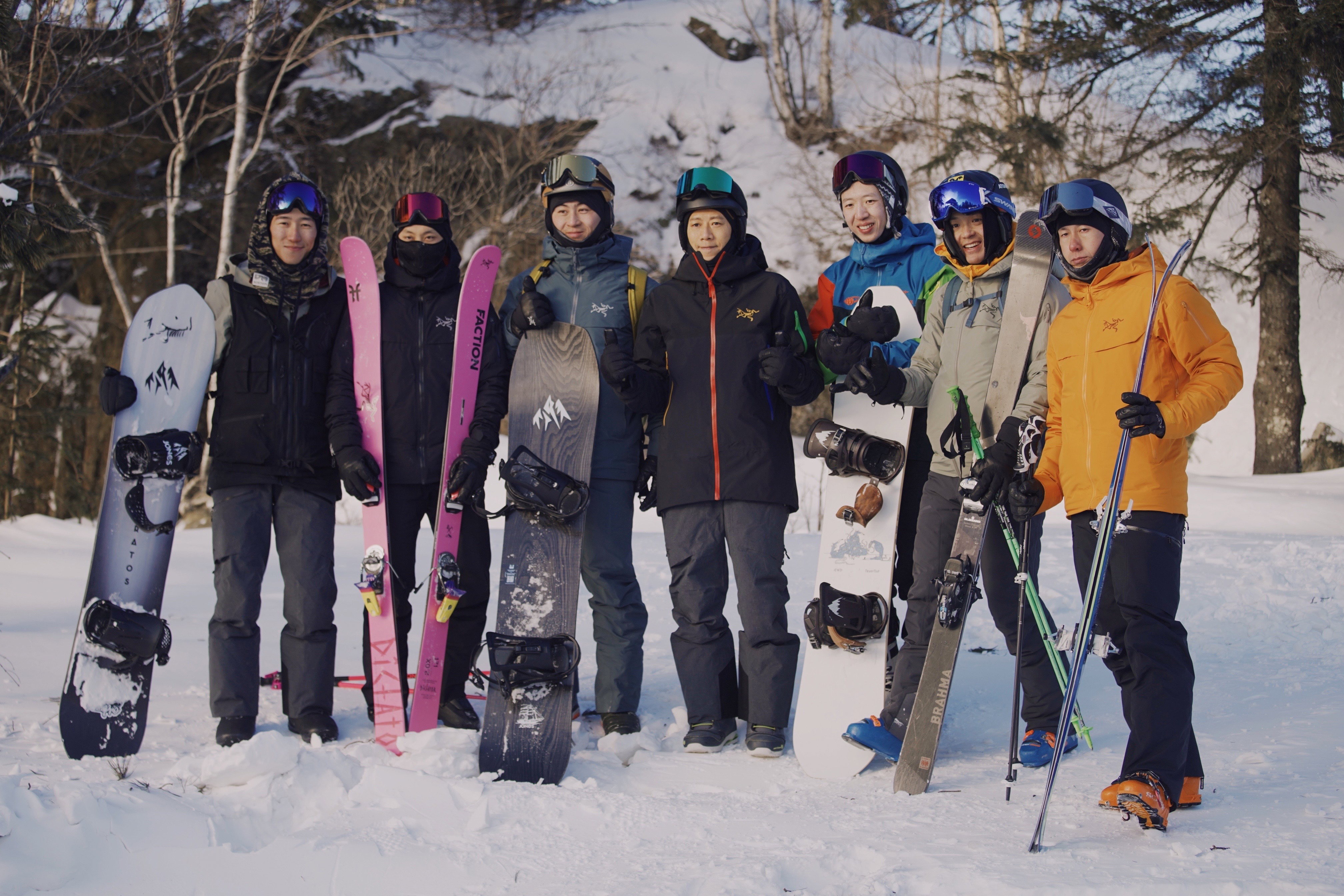 与鸟共创野雪法则,不为征服为自由——始祖鸟山地课堂年终派对