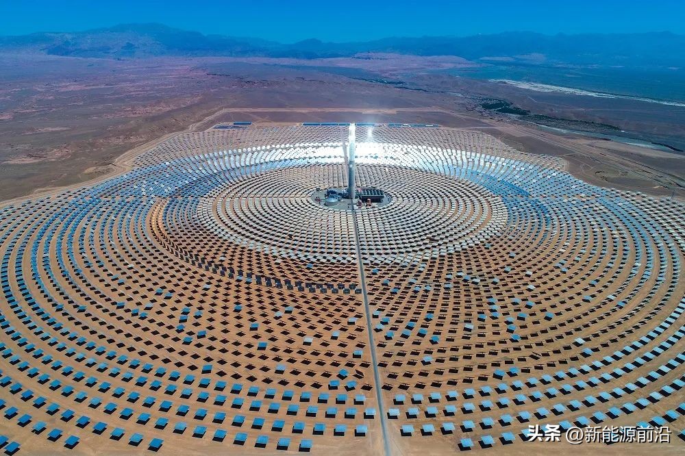 国内在建最大塔式光热项目,世界塔式光热发电