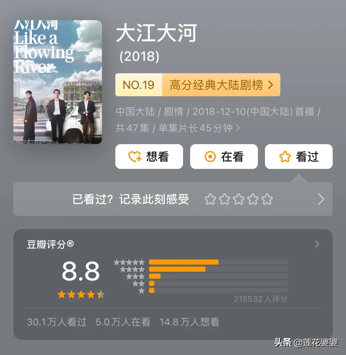 推荐20部百看不厌大剧,推荐三十部经典电视剧