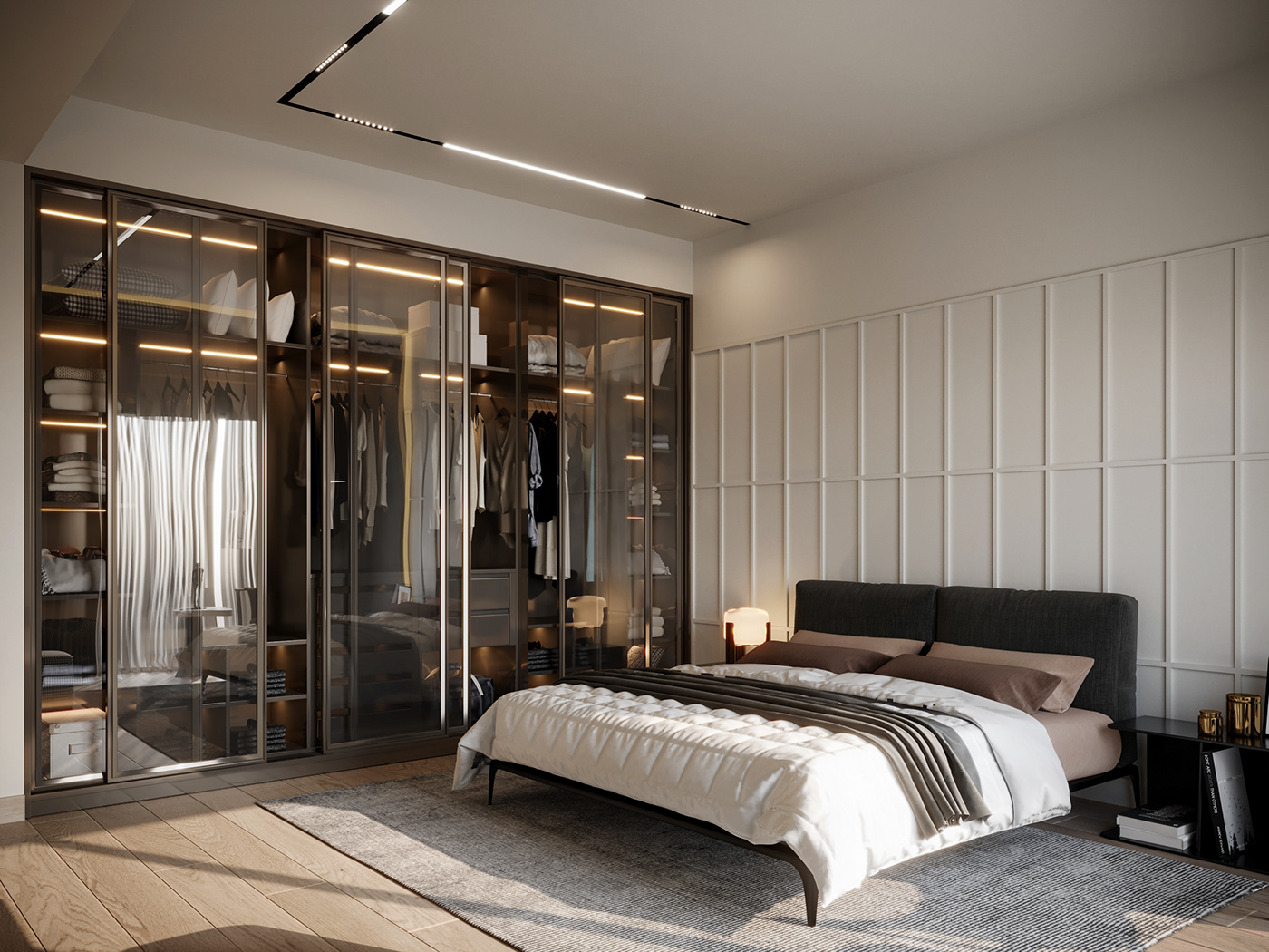 卧室有必要全部装柜子吗,装修有没有必要全屋做柜子