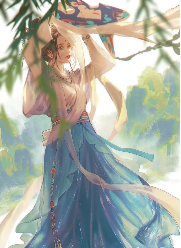 古风动漫女壁纸霸气绝美,古风手机壁纸高清全面屏