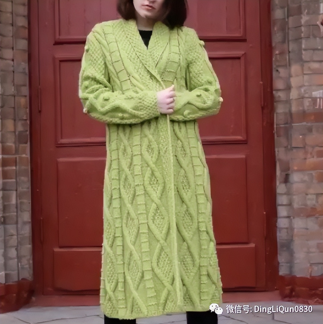 针织钩花外套开衫,钩针开衫外套最新款式图片