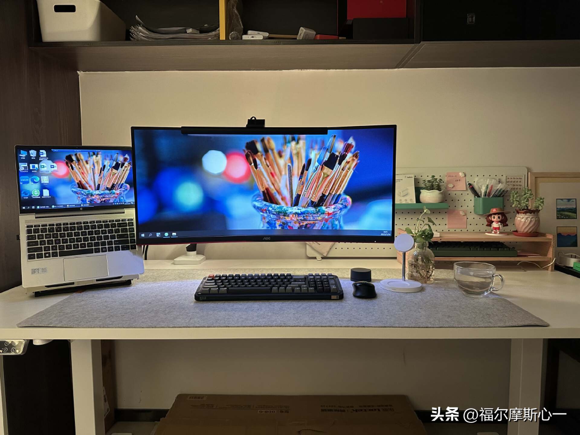 电脑桌改造视频教程,电脑桌面改造平民级桌搭