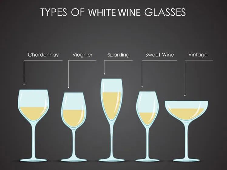 葡萄酒杯的种类有多少种,葡萄酒杯分类及图解