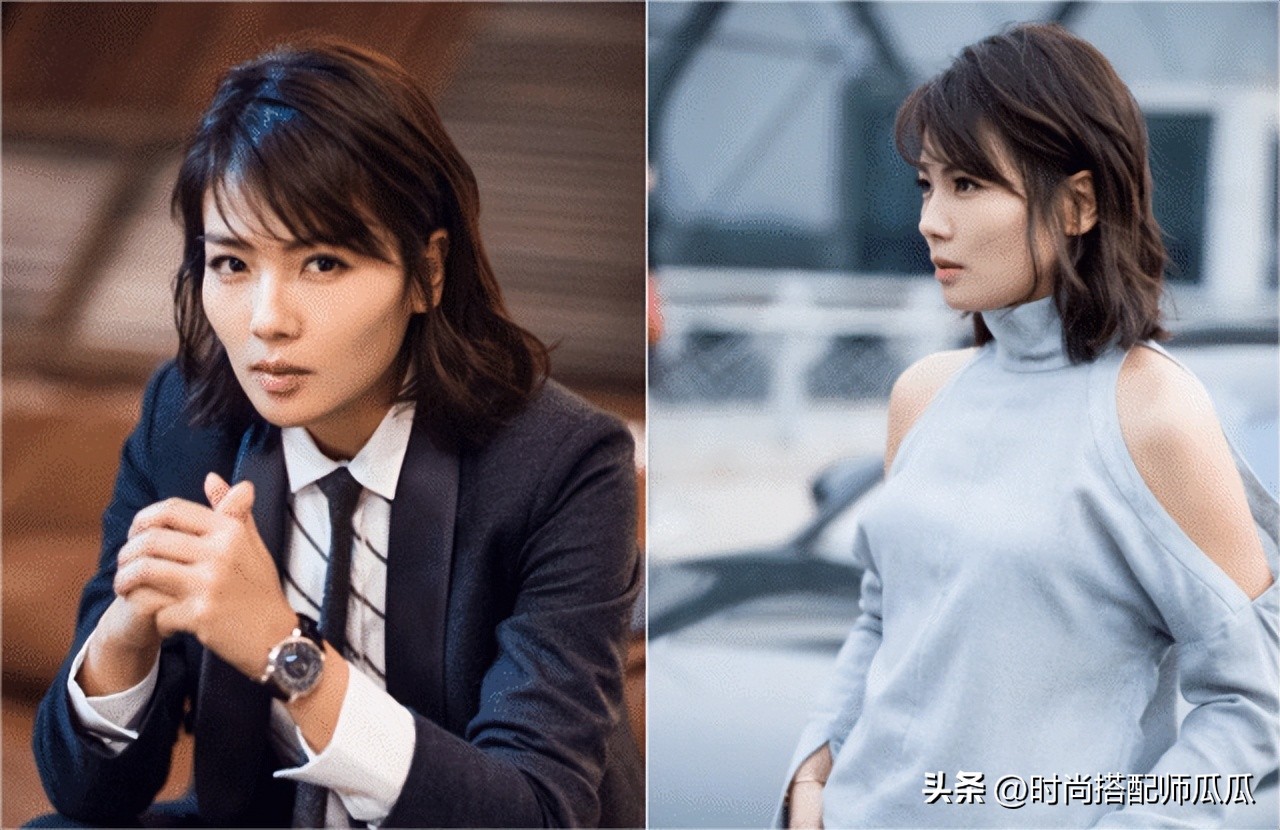 韩式齐肩烫发显脸小,发量多适合的烫发齐肩显脸小