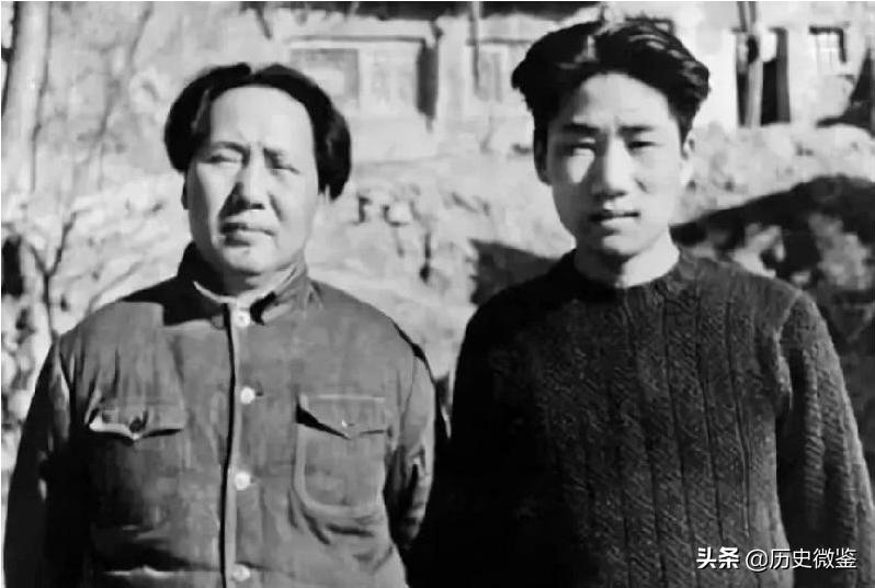 46年毛岸英回国,问父亲认不认识赤英,毛主席听后立即派人喊*德朱**