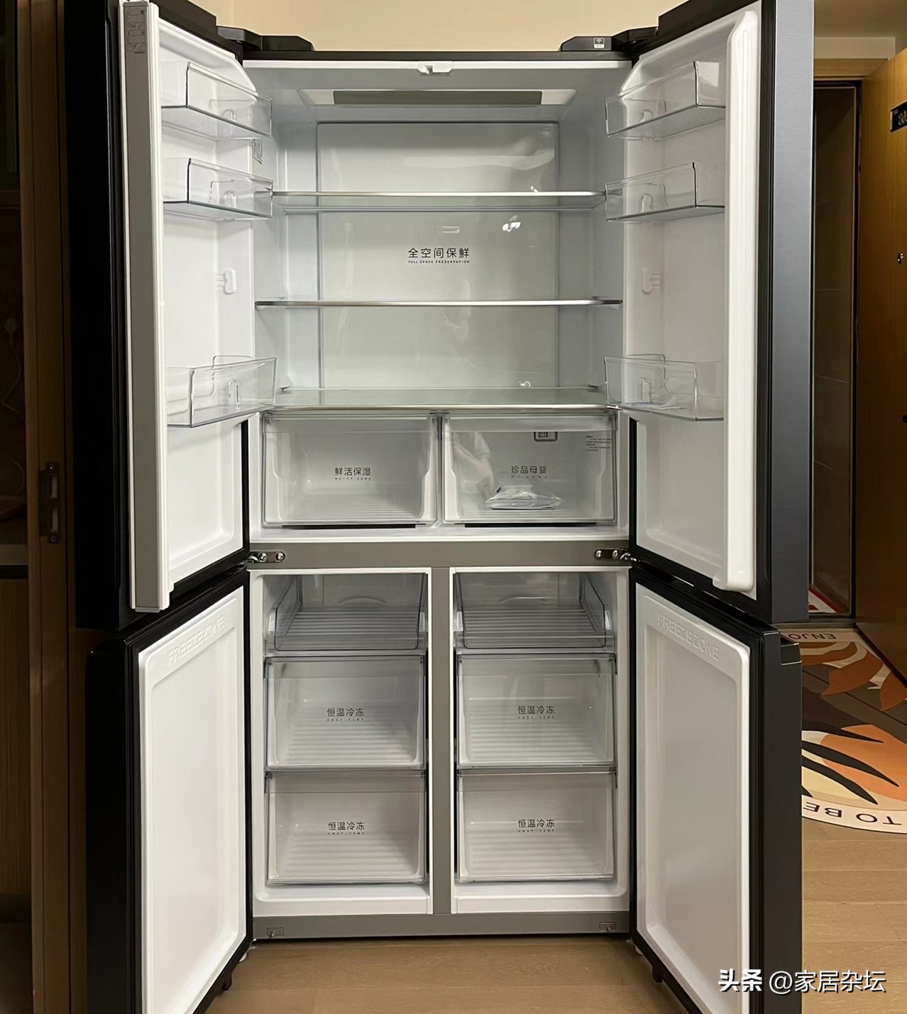 冰箱十字门好还是一字门好,十字门跟对开门冰箱哪个适合家用