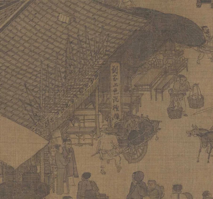 清明上河图细节图详解,清明上河图有趣细节