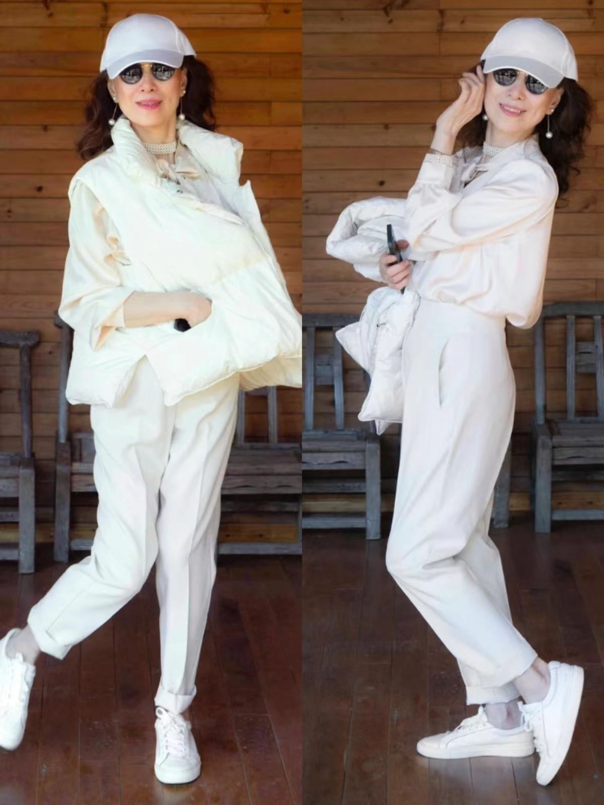 老年人穿着打扮要得体,40岁老阿姨怎么穿搭好看