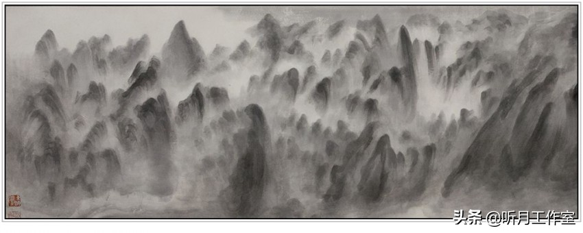 国画十大名家山水作品欣赏,徐龙森山水