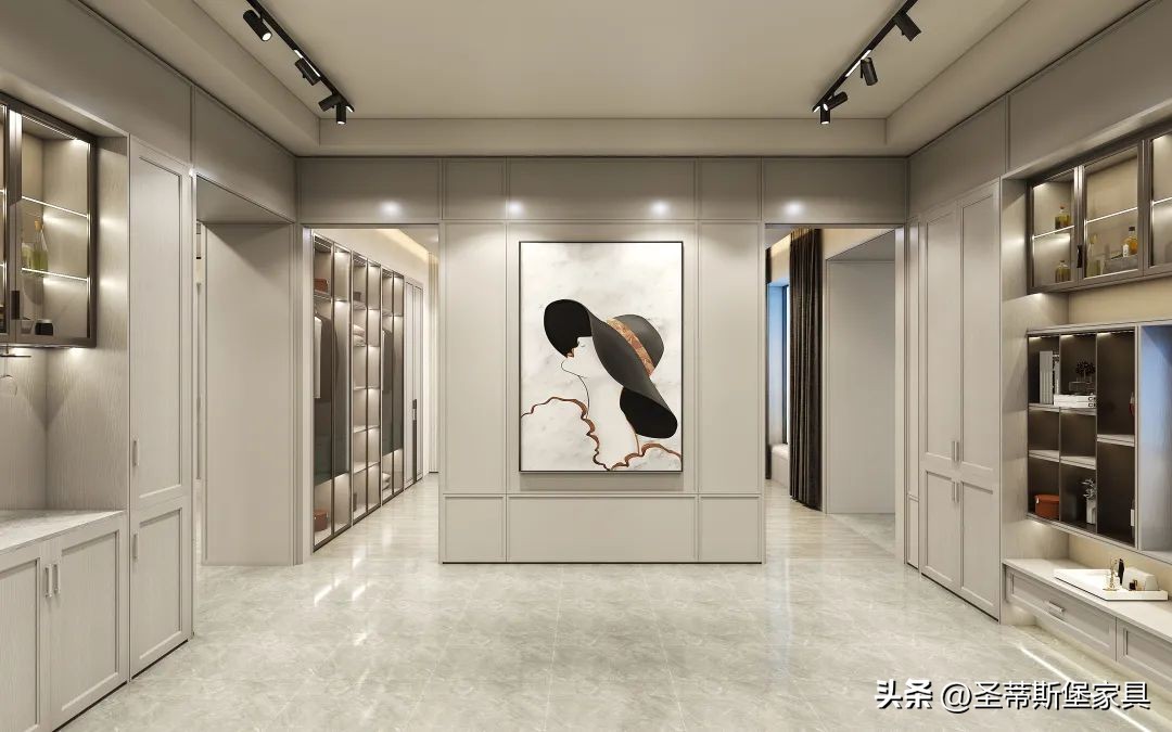 圣蒂斯堡高端定制全案设计中心,圣蒂斯堡全案设计样板间